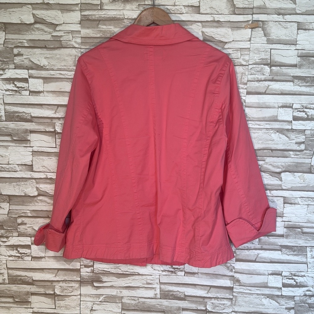 AMX Pink Button-Up Jacket - Picture 4 of 9